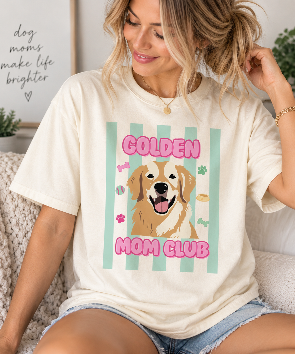 Golden Mom Club Tee