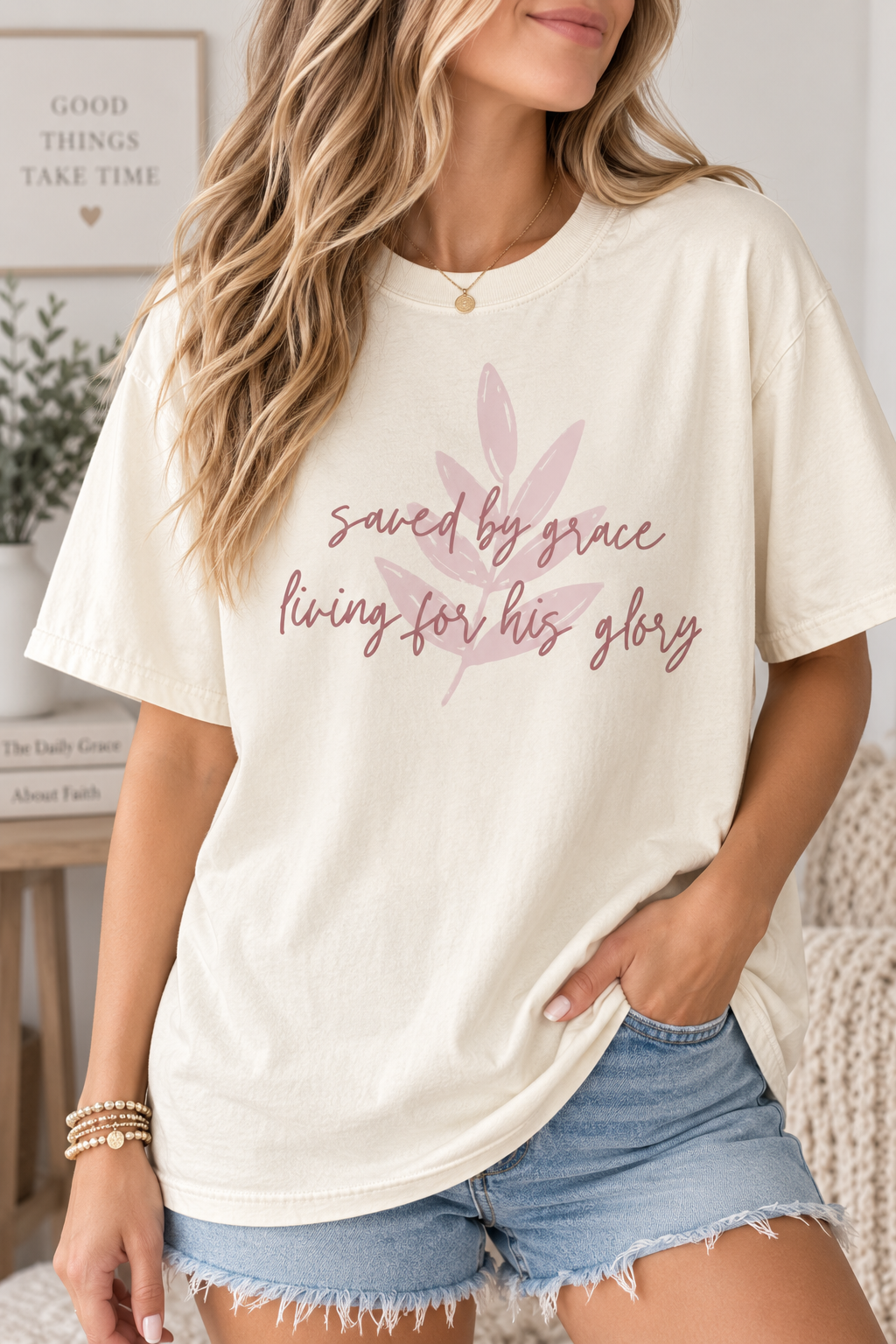 Saved By Grace Tee