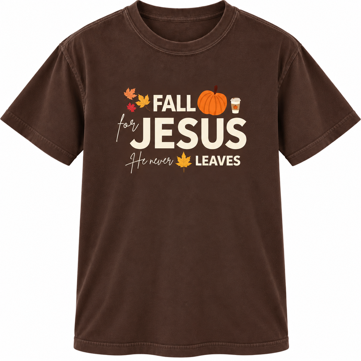 Fall For Jesus Bold Tee