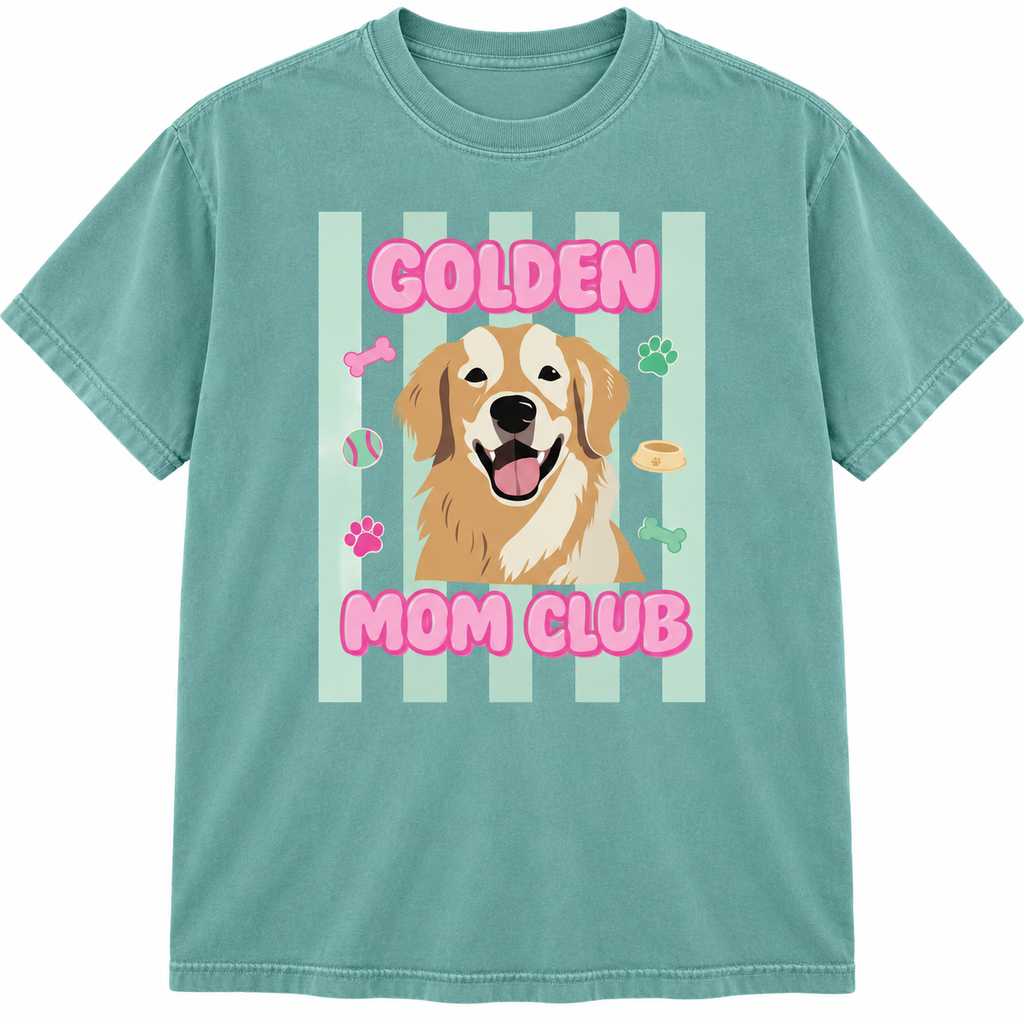 Golden Mom Club Tee