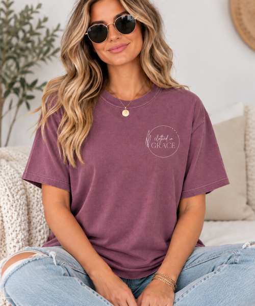 Clothed in Grace Logo Tee