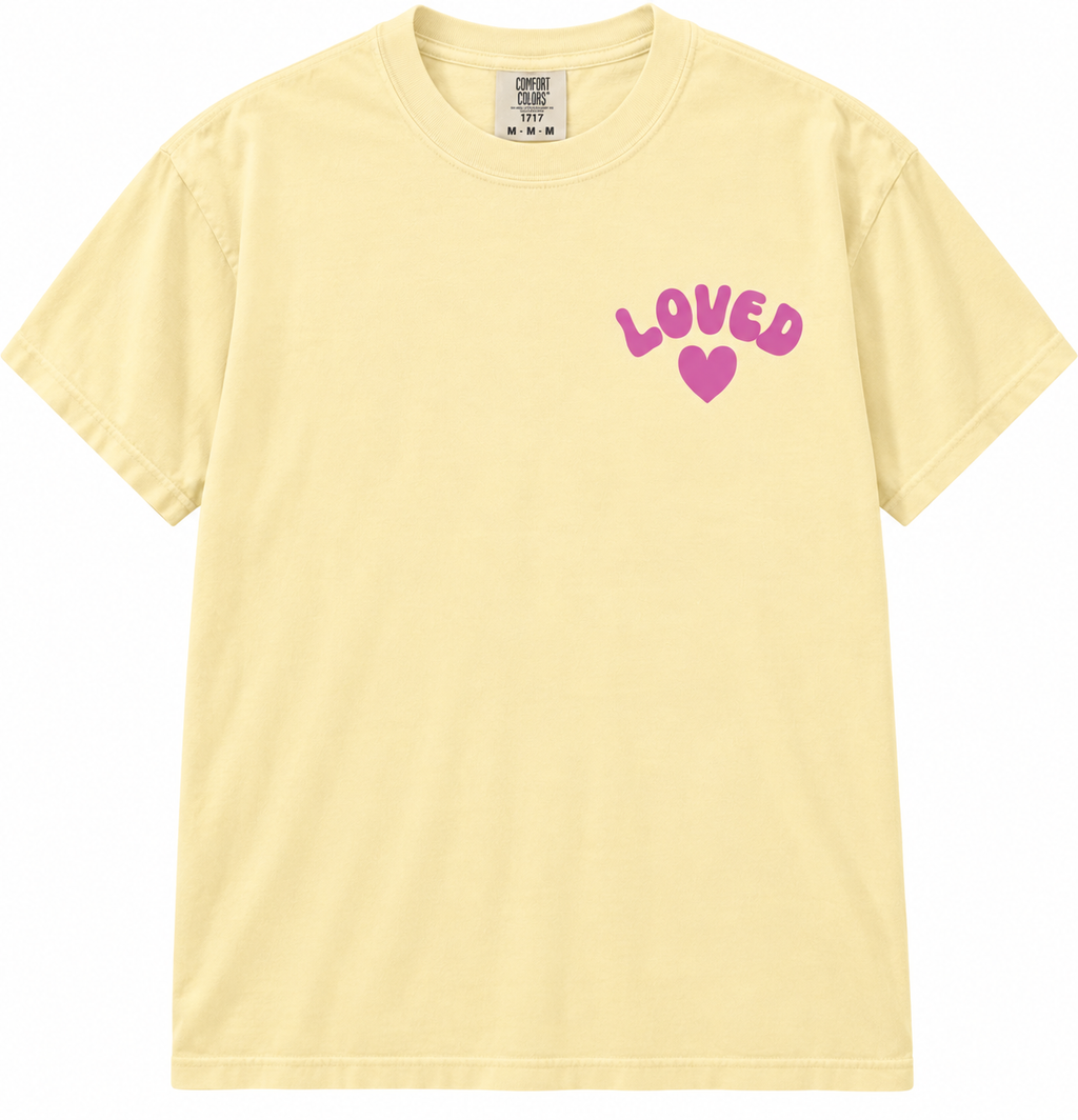 Loved- Bible Verse Tee