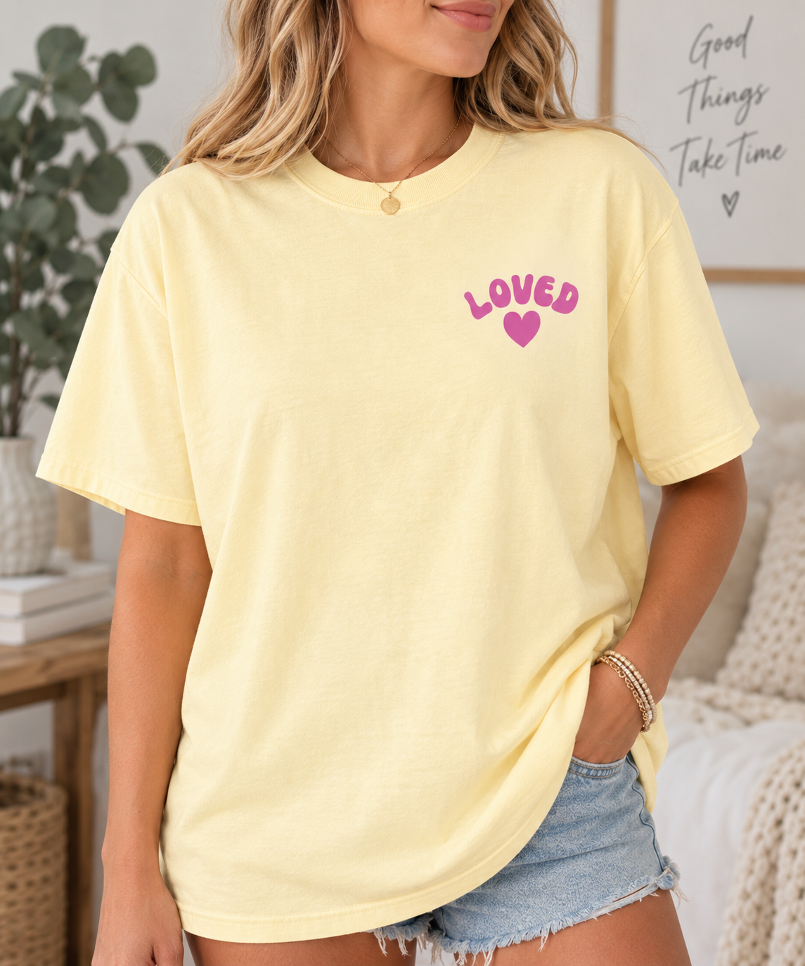 Loved- Bible Verse Tee