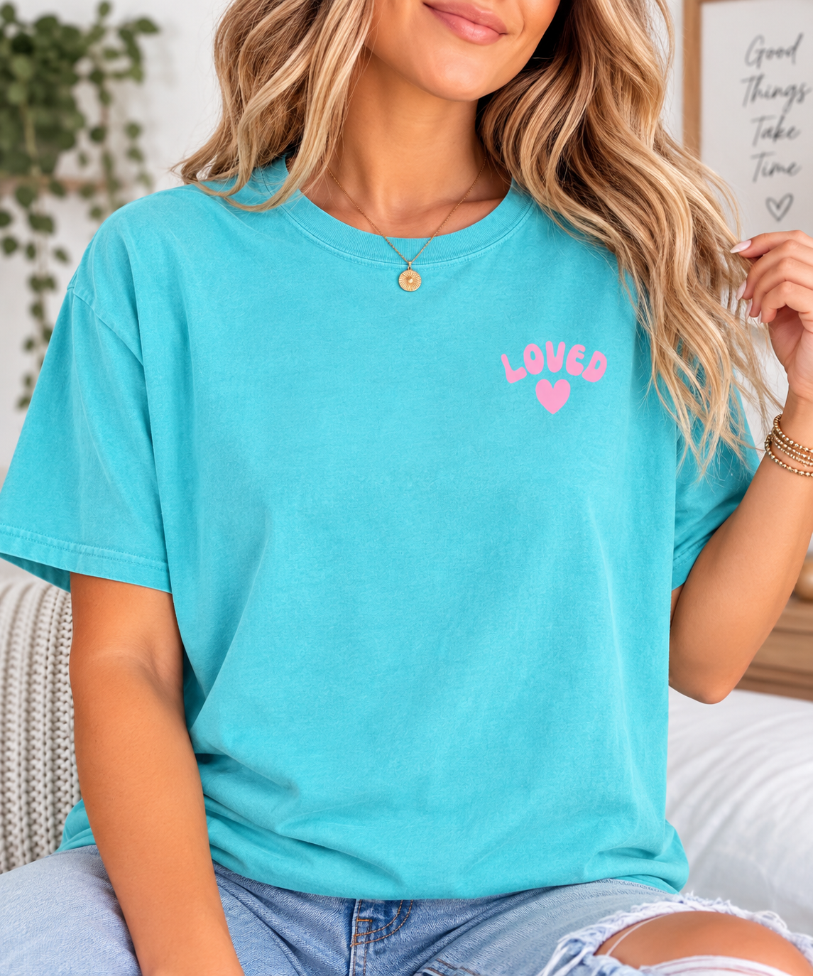 Loved- Bible Verse Tee