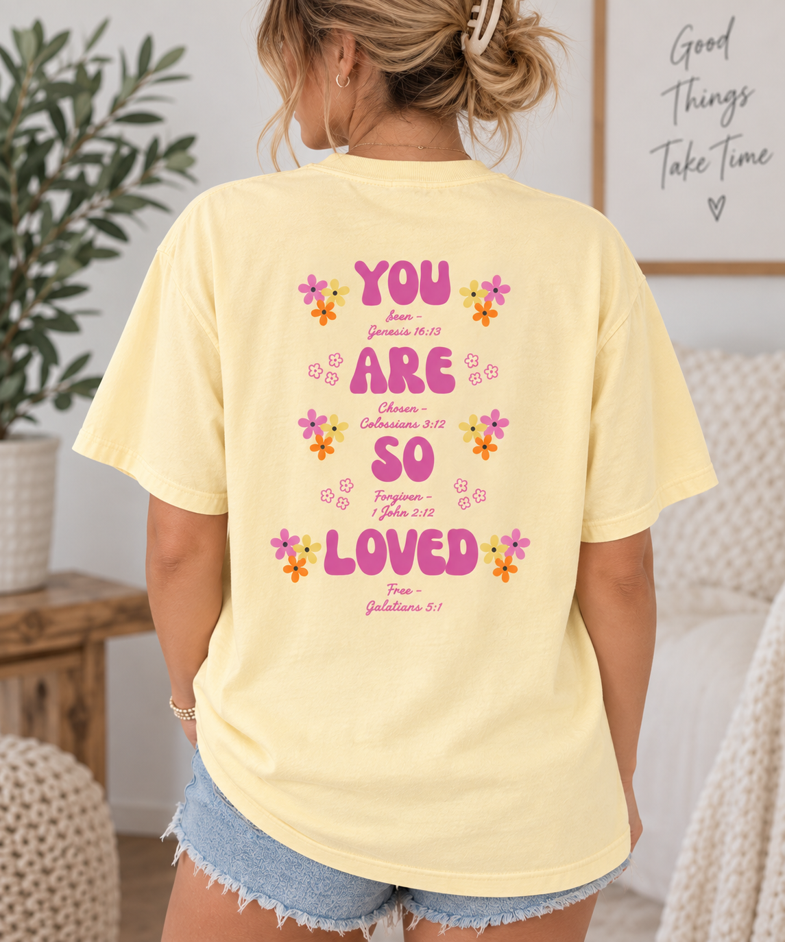 Loved- Bible Verse Tee