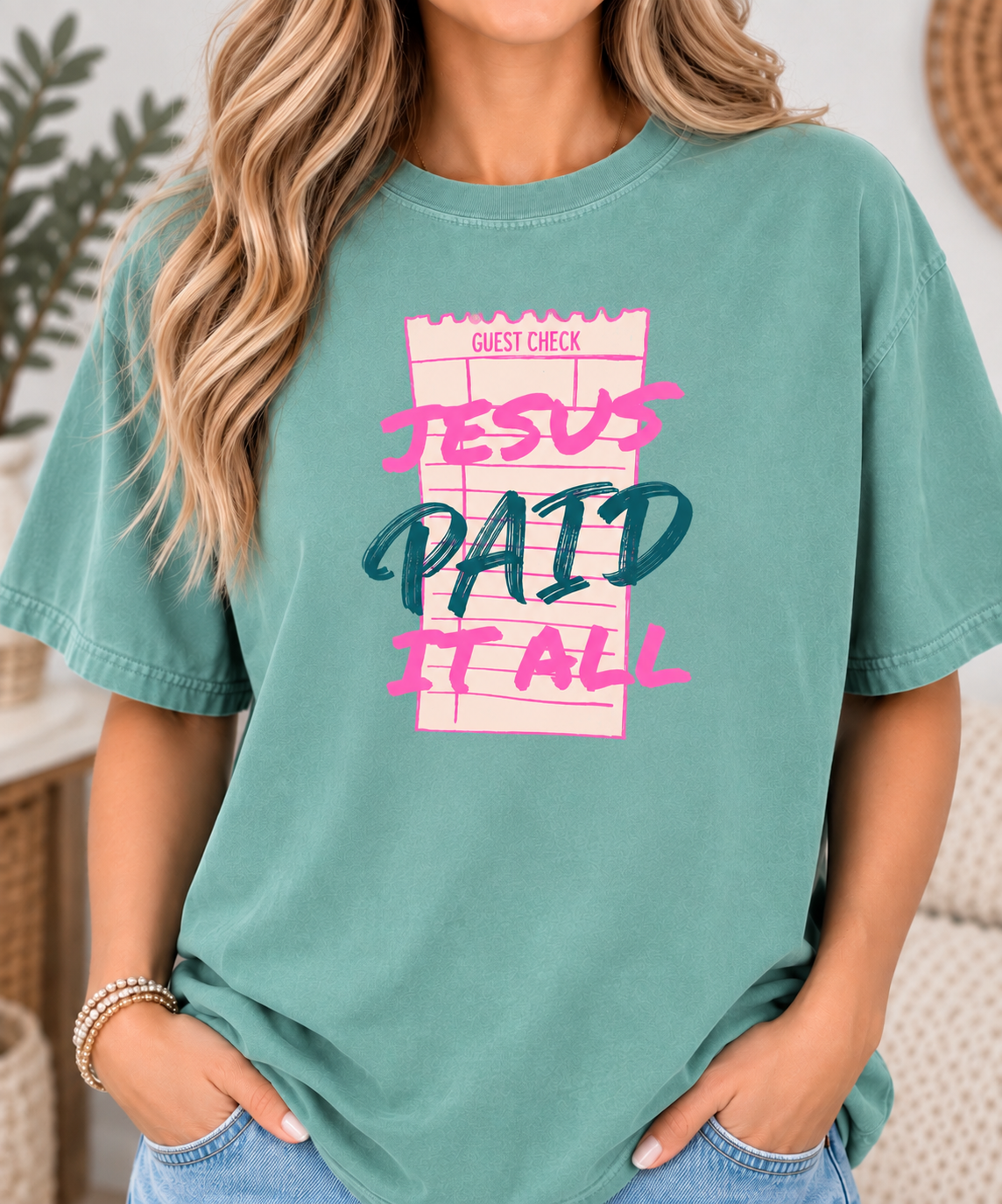 Jesus Paid It All Tee