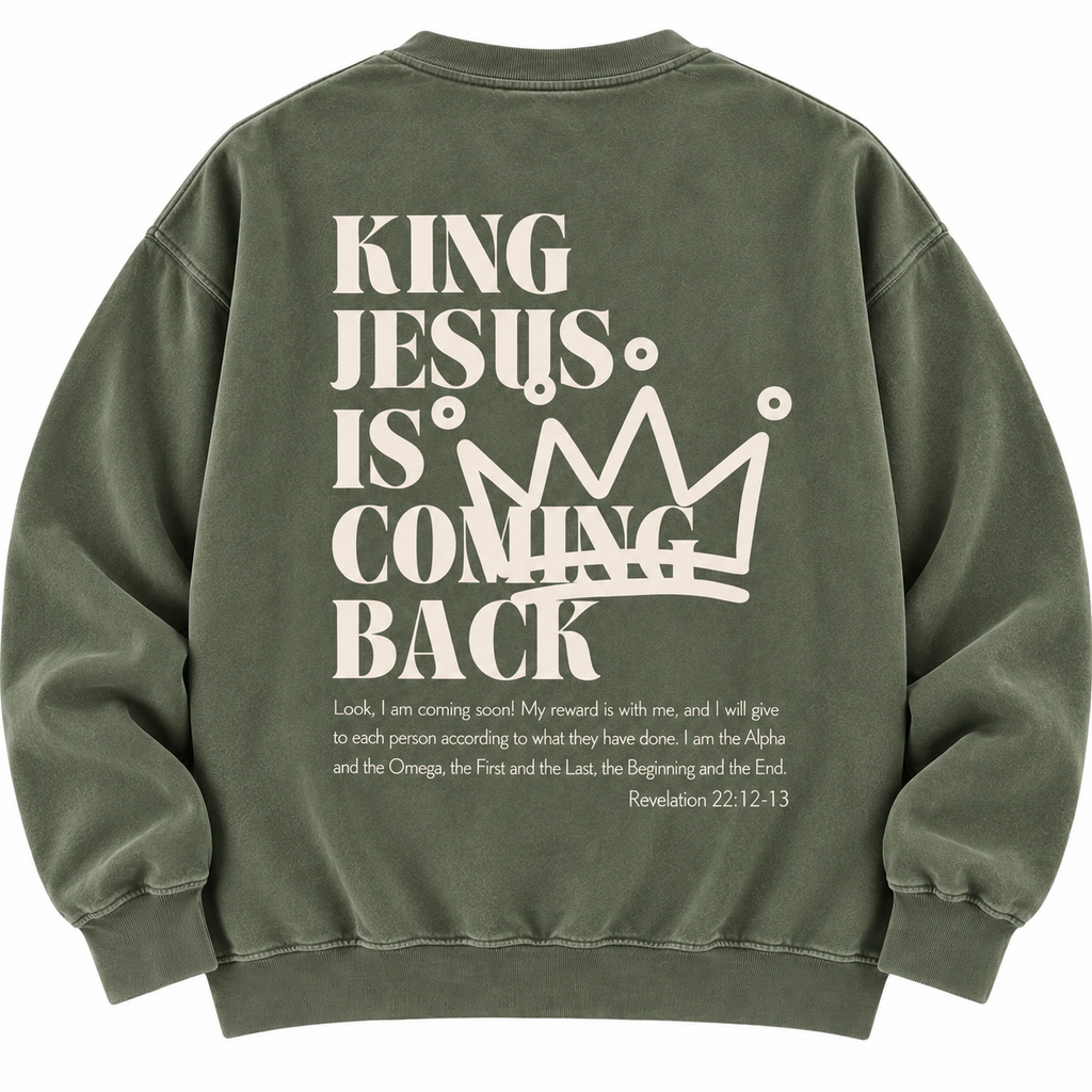 Jesus Is Coming Back Crewneck