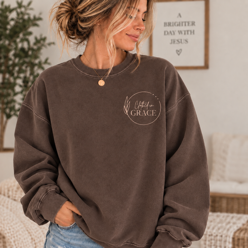 Clothed In Grace Crewneck